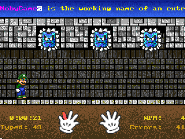 Mario Teaches Typing 2 Microsoft Windows PC CD-PC Gamez USA