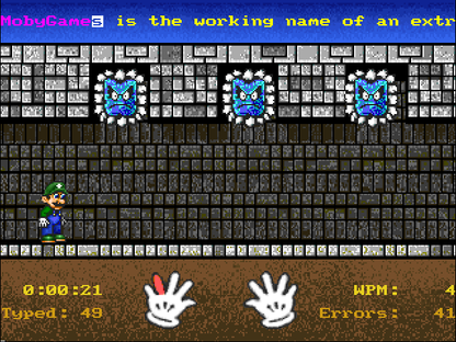 Mario Teaches Typing 2 Microsoft Windows PC CD-PC Gamez USA