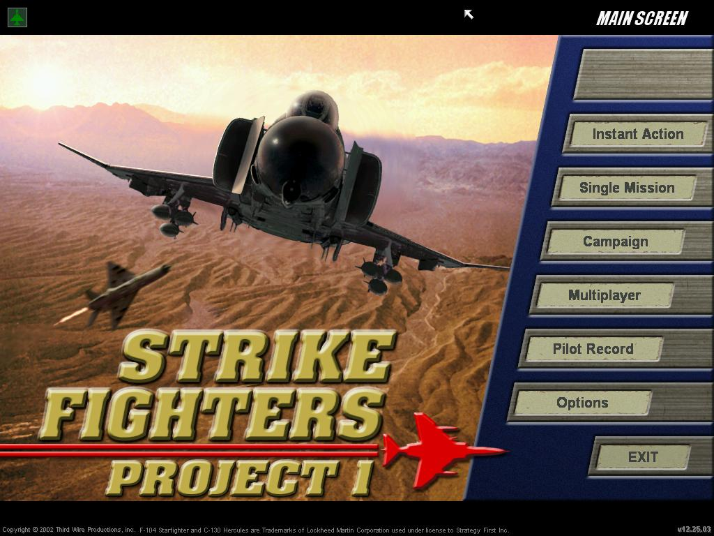 Strike Fighters Project 1 Microsoft Windows PC CD-PC Gamez USA