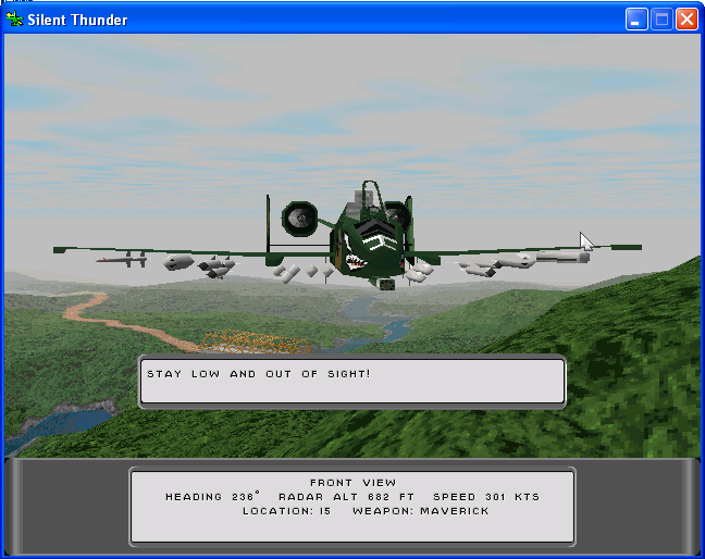 Silent Thunder - A-10 Tank Killer II Microsoft Windows PC CD-PC Gamez USA