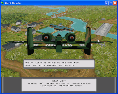 Silent Thunder - A-10 Tank Killer II Microsoft Windows PC CD-PC Gamez USA