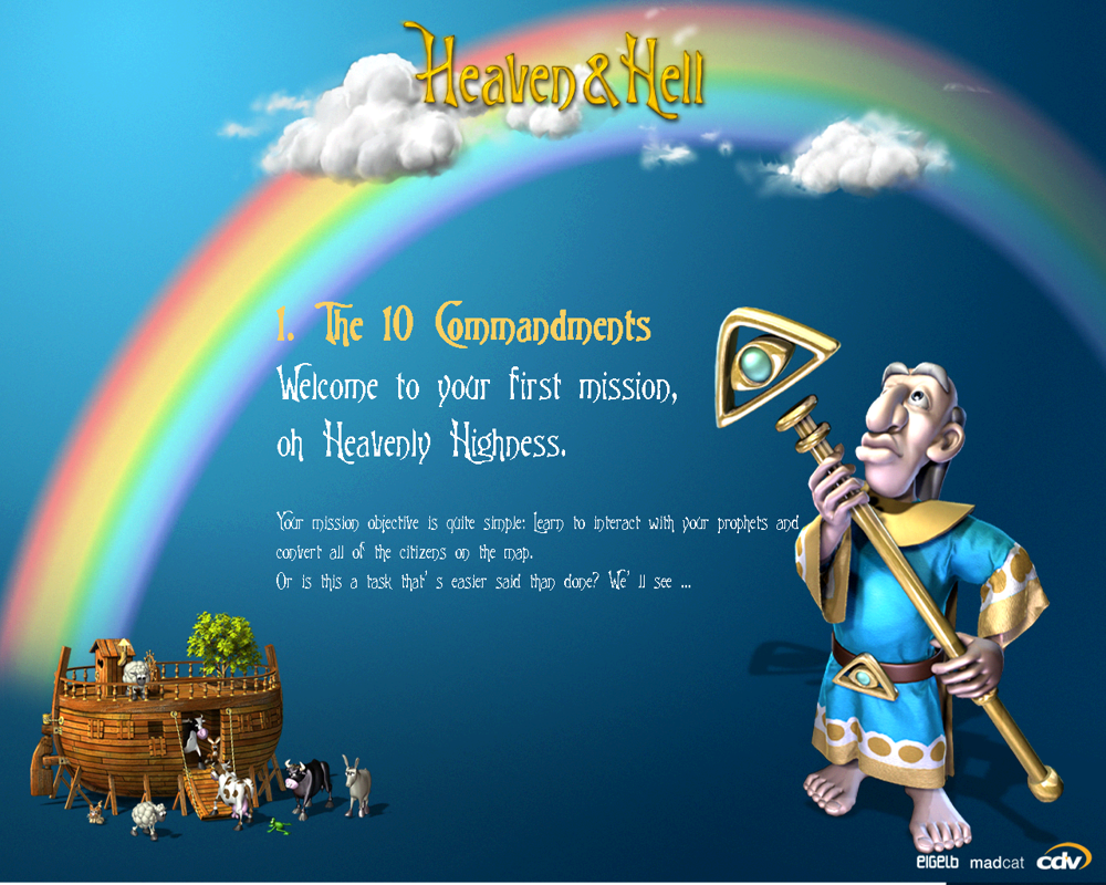 Heaven Hell Microsoft Windows PC CD-PC Gamez USA