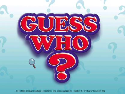 GUESS WHO Microsoft Windows PC CD-PC Gamez USA