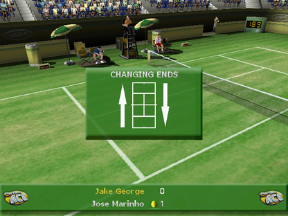 Perfect Ace Pro Tournament Tennis Microsoft Windows PC CD-PC Gamez USA