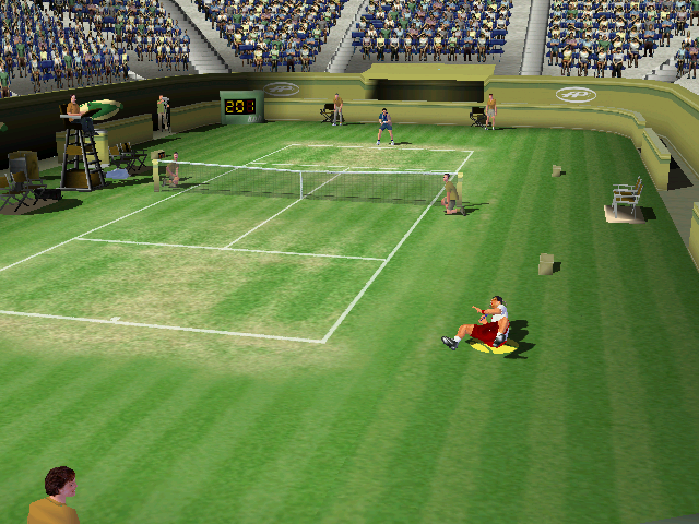 Perfect Ace Pro Tournament Tennis Microsoft Windows PC CD-PC Gamez USA