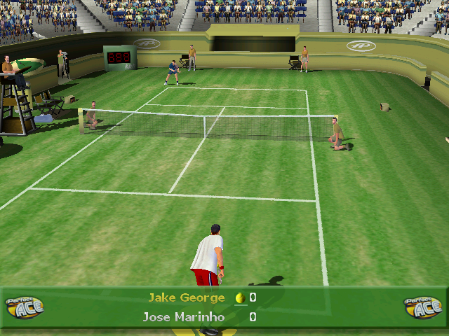 Perfect Ace Pro Tournament Tennis Microsoft Windows PC CD-PC Gamez USA