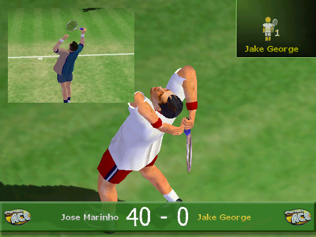 Perfect Ace Pro Tournament Tennis Microsoft Windows PC CD-PC Gamez USA