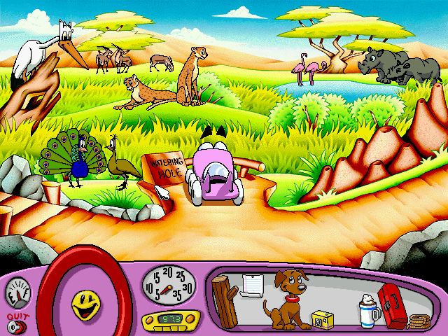 Putt-Putt Saves the Zoo Microsoft Windows PC CD-PC Gamez USA