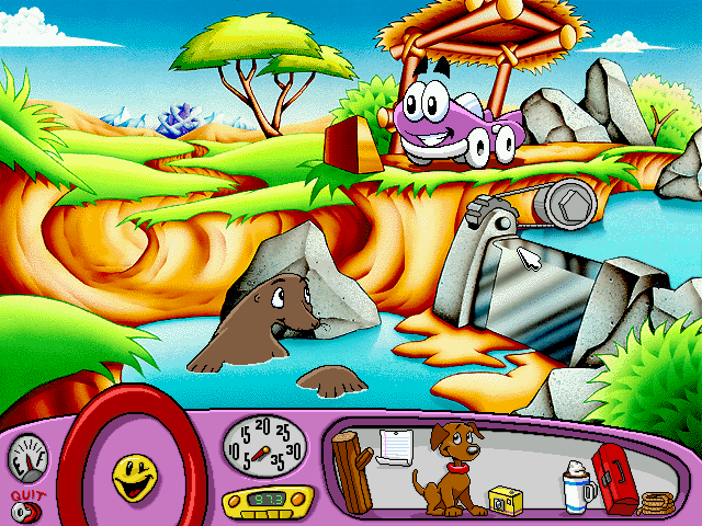 Putt-Putt Saves the Zoo Microsoft Windows PC CD-PC Gamez USA