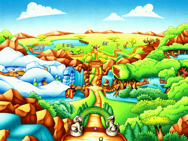 Putt-Putt Saves the Zoo Microsoft Windows PC CD-PC Gamez USA