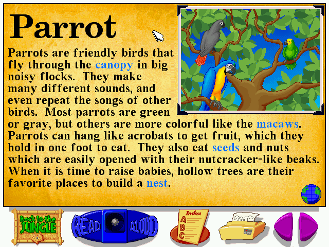 Let's Explore the Jungle with Buzzy Microsoft Windows PC CD-PC Gamez USA