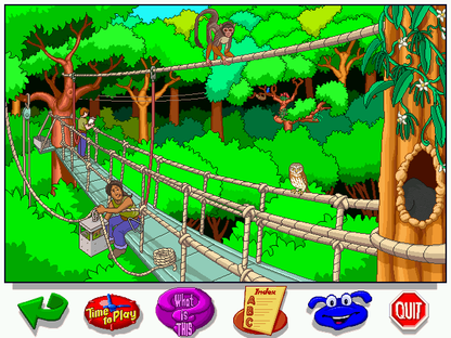 Let's Explore the Jungle with Buzzy Microsoft Windows PC CD-PC Gamez USA