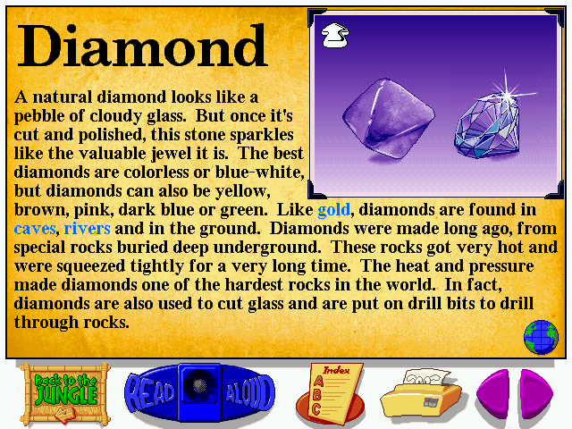 Let's Explore the Jungle with Buzzy Microsoft Windows PC CD-PC Gamez USA