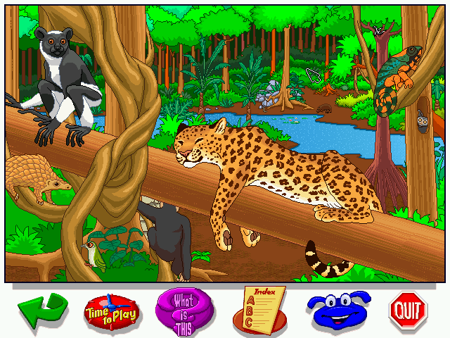 Let's Explore the Jungle with Buzzy Microsoft Windows PC CD-PC Gamez USA