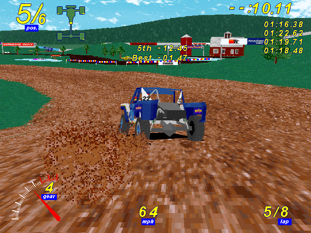 SODA Off-Road Racing Microsoft Windows PC CD-PC Gamez USA