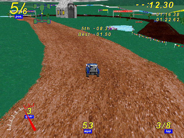 SODA Off-Road Racing Microsoft Windows PC CD-PC Gamez USA