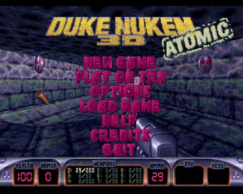 Duke Nukem 3D - Atomic Edition Microsoft Windows PC CD-PC Gamez USA