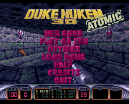 Duke Nukem 3D - Atomic Edition Microsoft Windows PC CD-PC Gamez USA
