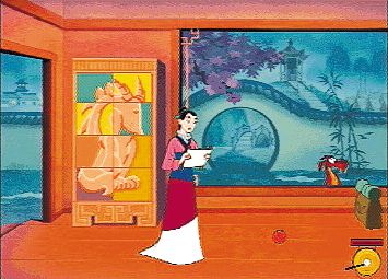 Disney's Animated Storybook Mulan Microsoft Windows PC CD-PC Gamez USA