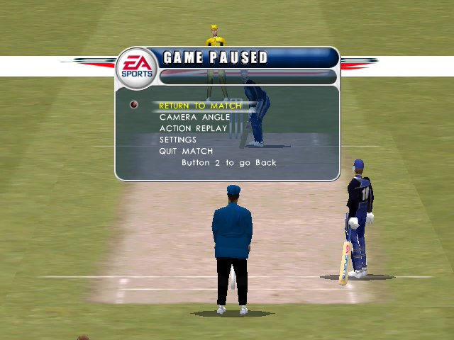 CRICKET 2002 Disc 1-2 Microsoft Windows PC CD-PC Gamez USA