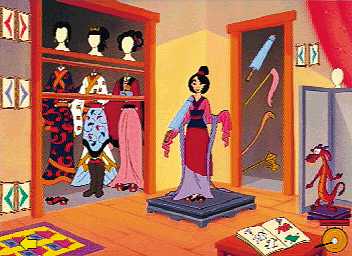 Disney's Animated Storybook Mulan Microsoft Windows PC CD-PC Gamez USA