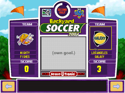 BACKYARD SOCCER 2004 Microsoft Windows PC CD-PC Gamez USA