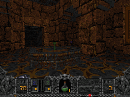 Hexen Beyond Heretic 1995 Microsoft Windows PC CD MS-DOS Raven iD GT Interactive-PC Gamez USA