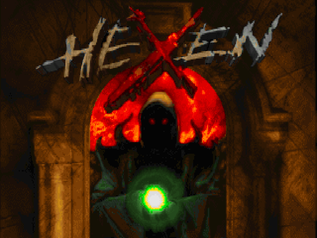 Hexen Beyond Heretic 1995 Microsoft Windows PC CD MS-DOS Raven iD GT Interactive-PC Gamez USA