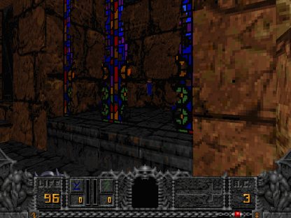 Hexen Beyond Heretic 1995 Microsoft Windows PC CD MS-DOS Raven iD GT Interactive-PC Gamez USA