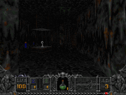 Hexen Beyond Heretic 1995 Microsoft Windows PC CD MS-DOS Raven iD GT Interactive-PC Gamez USA