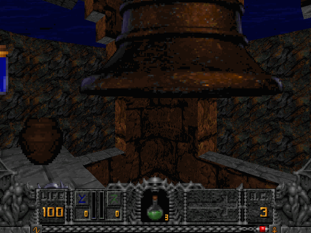 Hexen Beyond Heretic 1995 Microsoft Windows PC CD MS-DOS Raven iD GT Interactive-PC Gamez USA