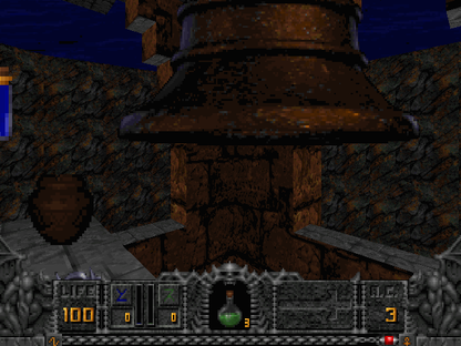 Hexen Beyond Heretic 1995 Microsoft Windows PC CD MS-DOS Raven iD GT Interactive-PC Gamez USA