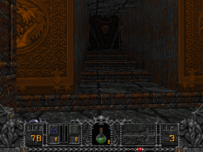 Hexen Beyond Heretic 1995 Microsoft Windows PC CD MS-DOS Raven iD GT Interactive-PC Gamez USA