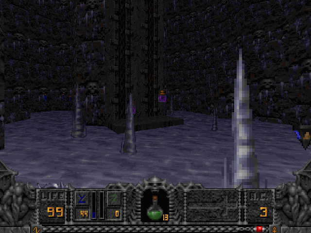 Hexen Beyond Heretic 1995 Microsoft Windows PC CD MS-DOS Raven iD GT Interactive-PC Gamez USA