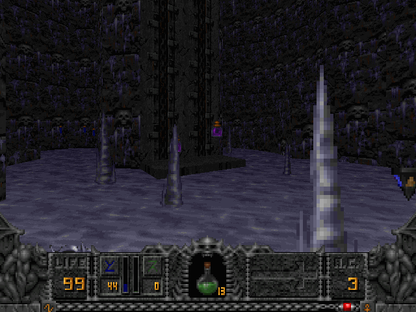 Hexen Beyond Heretic 1995 Microsoft Windows PC CD MS-DOS Raven iD GT Interactive-PC Gamez USA