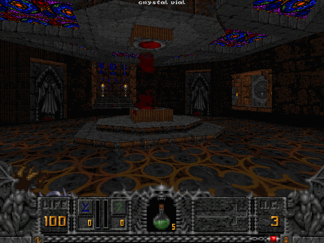 Hexen Beyond Heretic 1995 Microsoft Windows PC CD MS-DOS Raven iD GT Interactive-PC Gamez USA