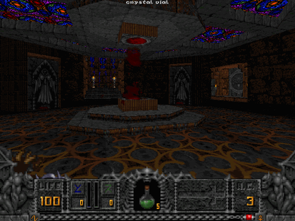 Hexen Beyond Heretic 1995 Microsoft Windows PC CD MS-DOS Raven iD GT Interactive-PC Gamez USA