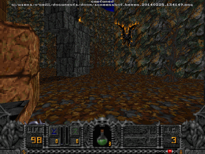 Hexen Beyond Heretic 1995 Microsoft Windows PC CD MS-DOS Raven iD GT Interactive-PC Gamez USA