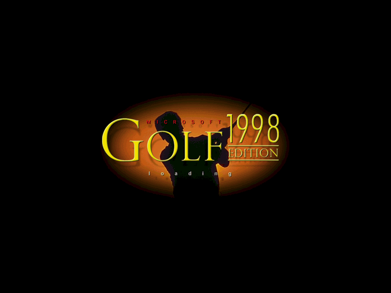 Microsoft Golf 1998 Edition Microsoft Windows PC CD-PC Gamez USA