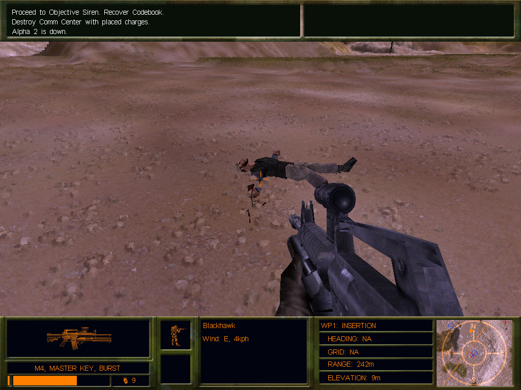 DELTA FORCE 2 Microsoft Windows PC CD-PC Gamez USA