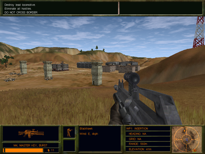 DELTA FORCE 2 Microsoft Windows PC CD-PC Gamez USA