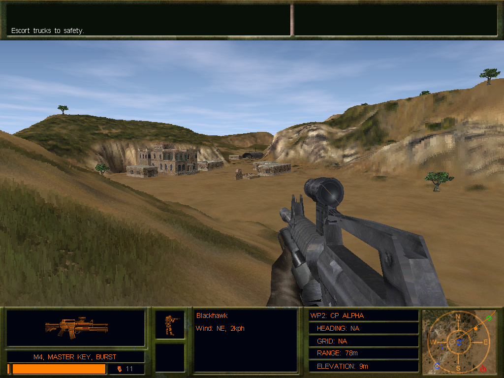 DELTA FORCE 2 Microsoft Windows PC CD-PC Gamez USA