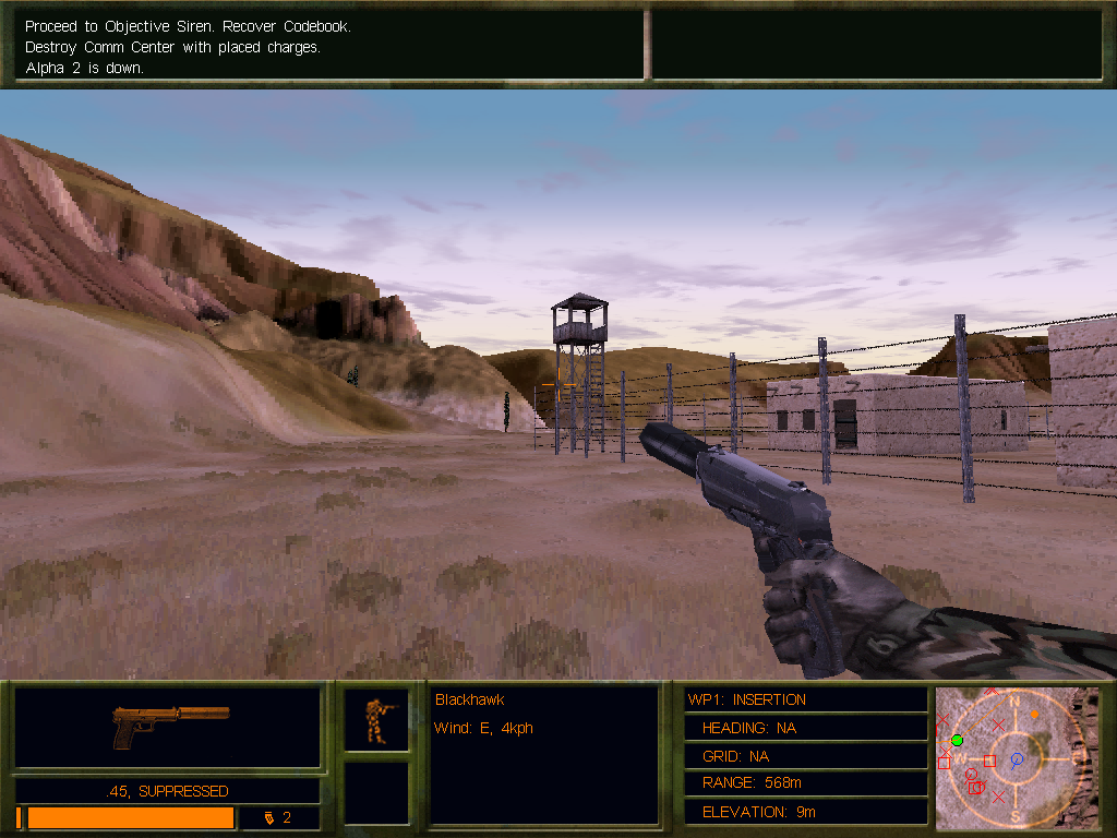 DELTA FORCE 2 Microsoft Windows PC CD-PC Gamez USA