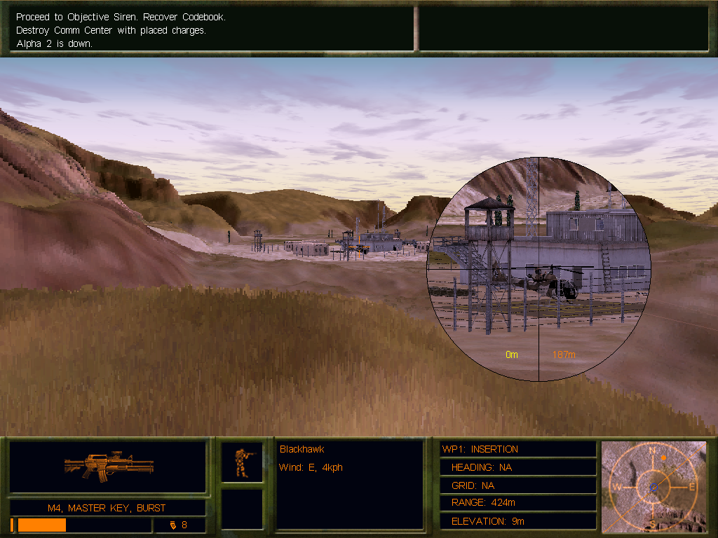 DELTA FORCE 2 Microsoft Windows PC CD-PC Gamez USA