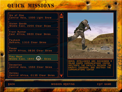 DELTA FORCE 2 Microsoft Windows PC CD-PC Gamez USA