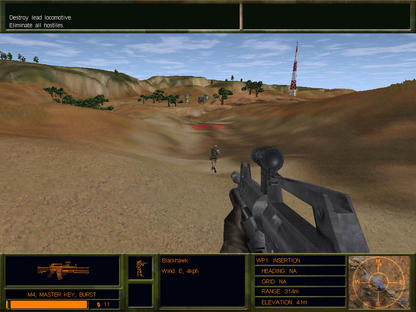 DELTA FORCE 2 Microsoft Windows PC CD-PC Gamez USA