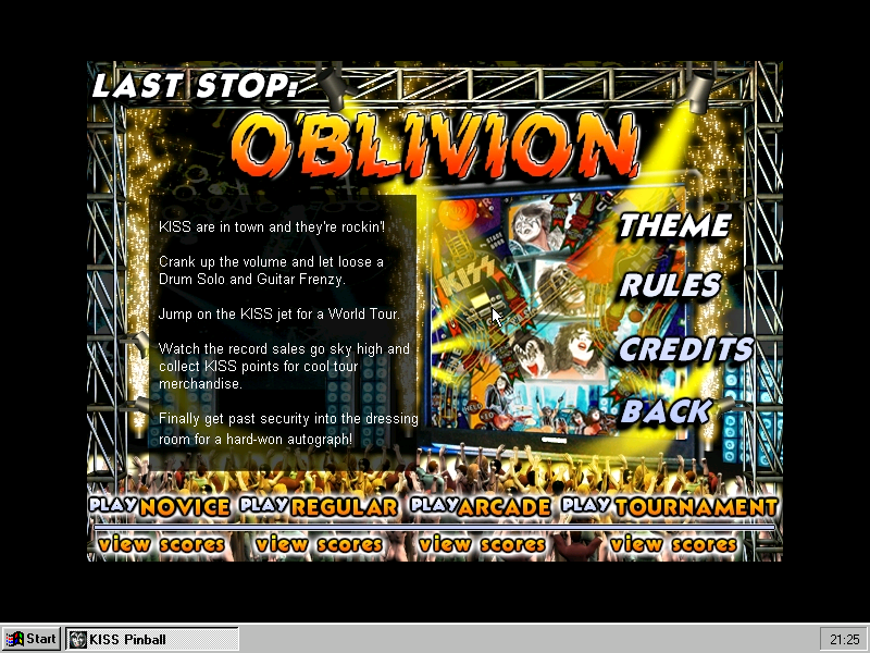 KISS Pinball Microsoft Windows PC CD-PC Gamez USA