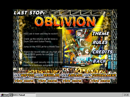 KISS Pinball Microsoft Windows PC CD-PC Gamez USA