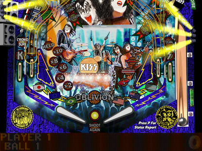 KISS Pinball Microsoft Windows PC CD-PC Gamez USA