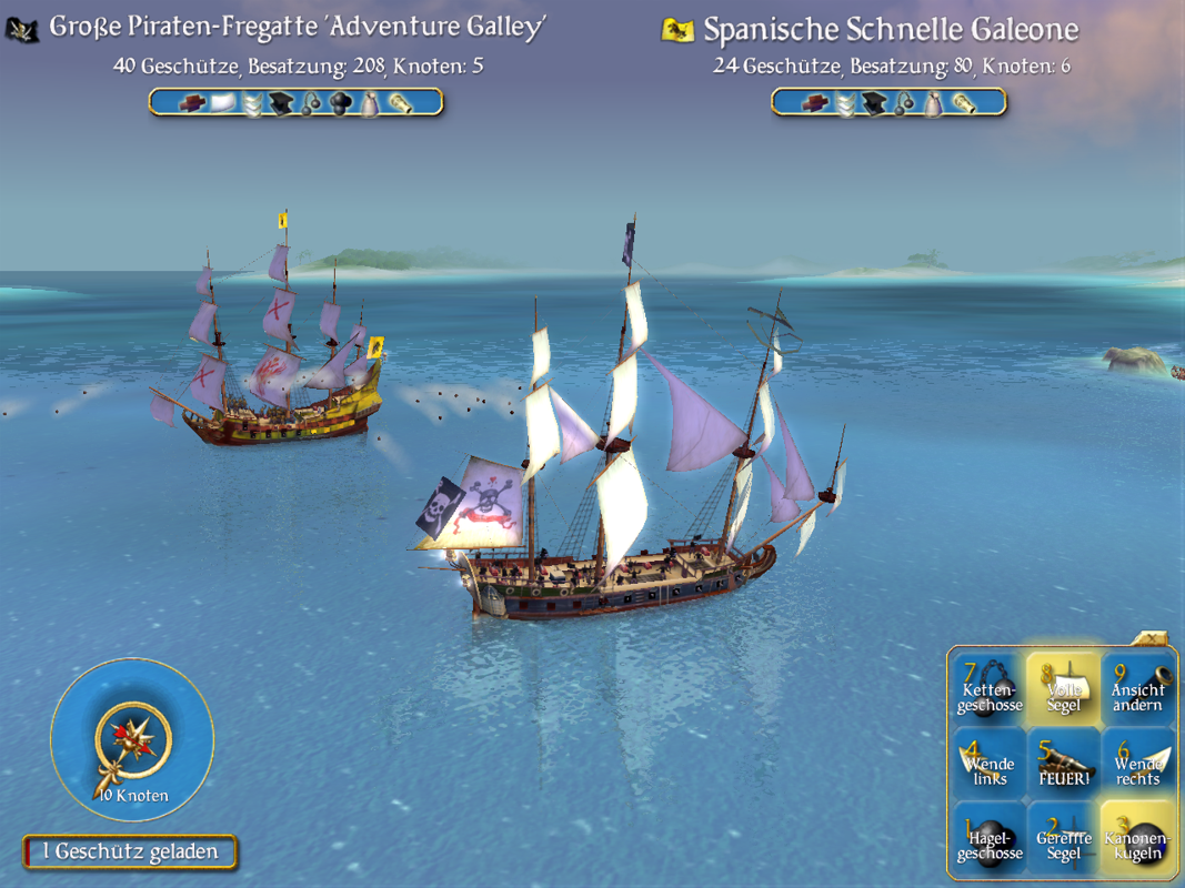 Sid Meier's Pirates Live the Life Disc 1-2 Microsoft Windows PC CD-PC Gamez USA